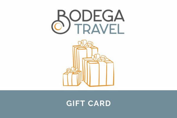 Gift card for travelers to green Spain Galicia Bodega Travel